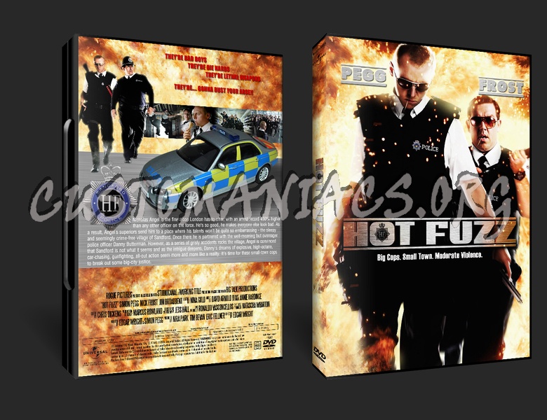 Hot Fuzz dvd cover