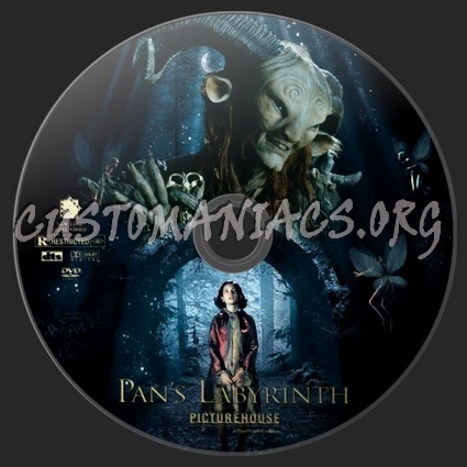 Pan's Labyrinth dvd label