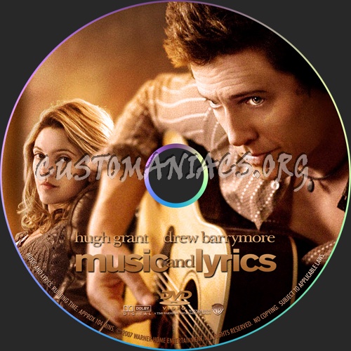 Music And Lyrics dvd label