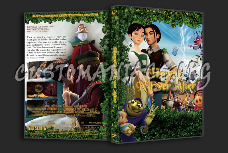 Happily N'Ever After dvd cover