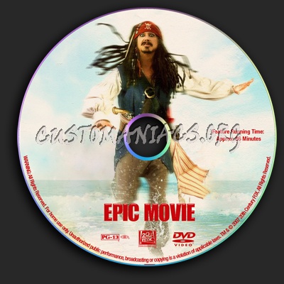 Epic Movie dvd label