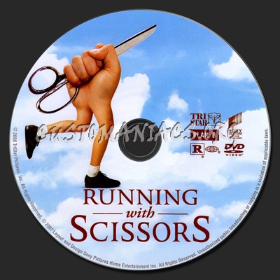 Running With Scissors dvd label