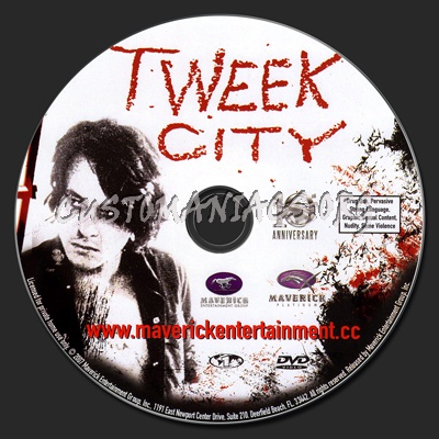 Tweek City dvd label