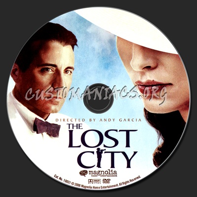 The Lost City dvd label