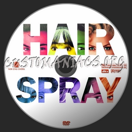 Hairspray dvd label