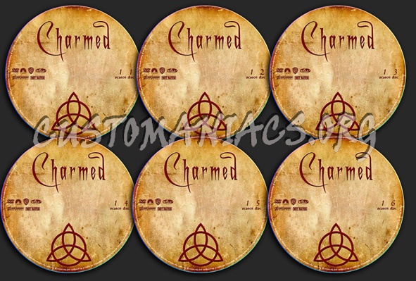 Charmed dvd label