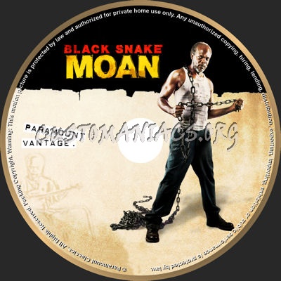 Black Snake Moan dvd label