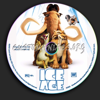 Ice Age dvd label