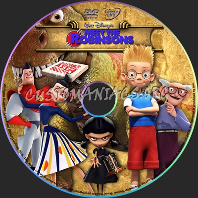 Meet the Robinsons dvd label - DVD Covers & Labels by Customaniacs