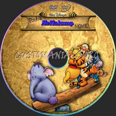 Winnie the Pooh Heffalump Movie dvd label - DVD Covers & Labels by ...