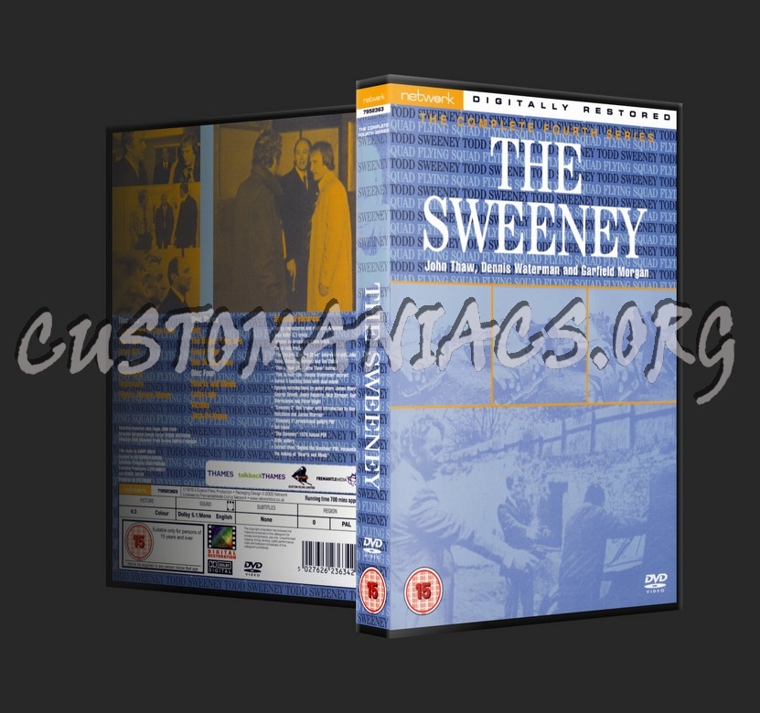 The Sweeney Series 4 Box Set dvd cover