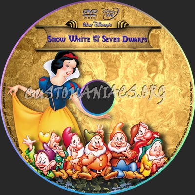 Snow White dvd label