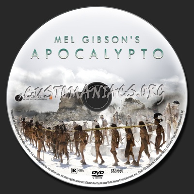 Apocalypto dvd label