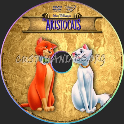 The Aristocats dvd label