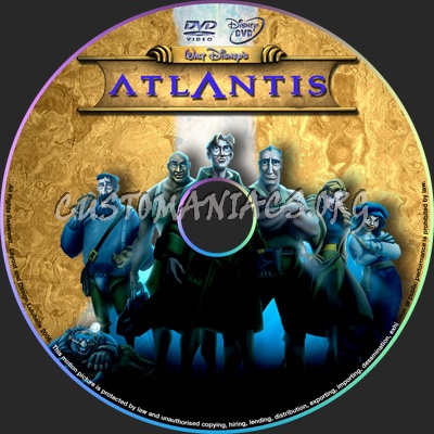 Atlantis dvd label