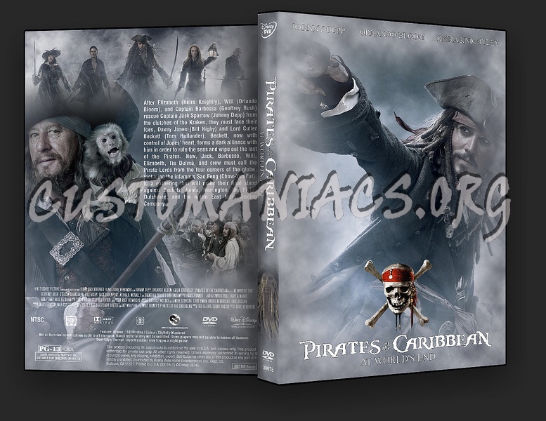 Pirates Of The Caribbean 3 - At World's End dvd cover