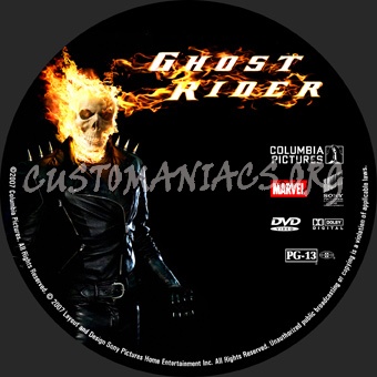 Ghost Rider dvd label - DVD Covers & Labels by Customaniacs, id: 7137 ...