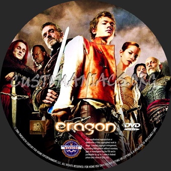 Eragon dvd label