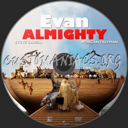 Evan Almighty dvd label