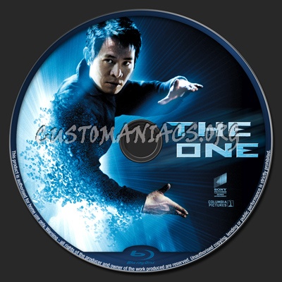 The One blu-ray label