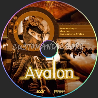 Avalon dvd label