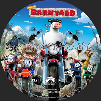 Barnyard dvd label