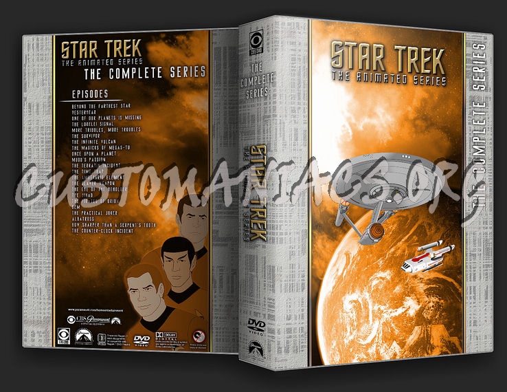 Star Trek - The Animated Series dvd cover