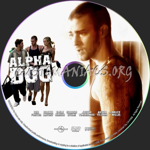 Alpha Dog dvd label