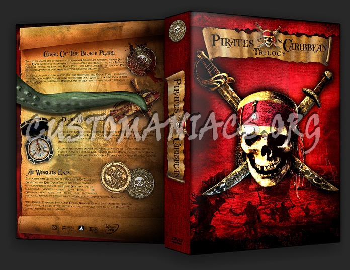 Pirates of the Caribbean dvd cover