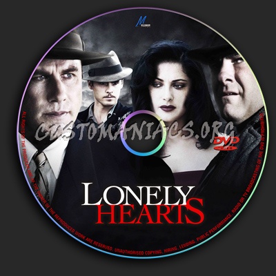 Lonely Hearts dvd label