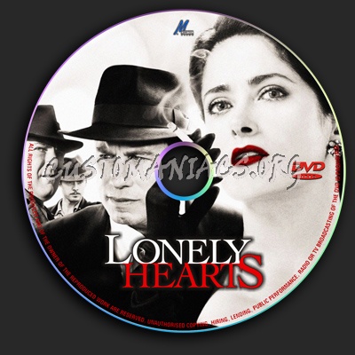 Lonely Hearts dvd label