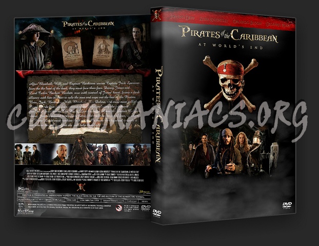 Pirates of The Caribbean 3 - At World's End dvd cover