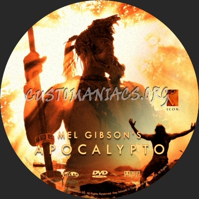 Apocalypto dvd label