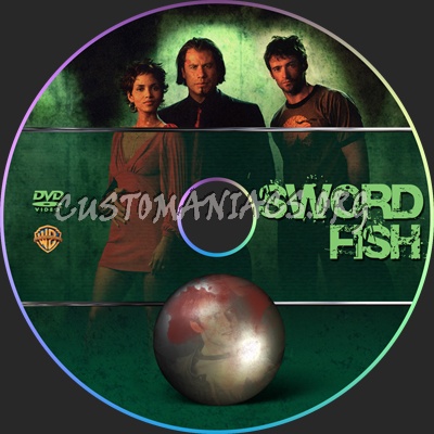 swordfish dvd label