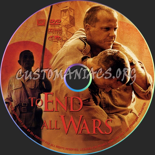 To And All Wars dvd label