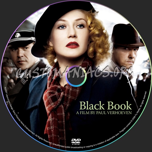 Black Book l dvd label