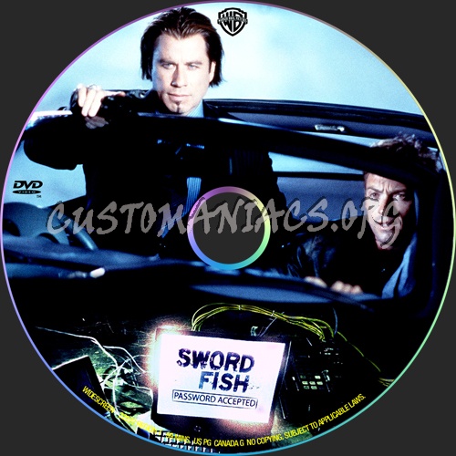 Swordfish dvd label