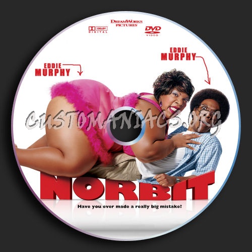 Norbit dvd label