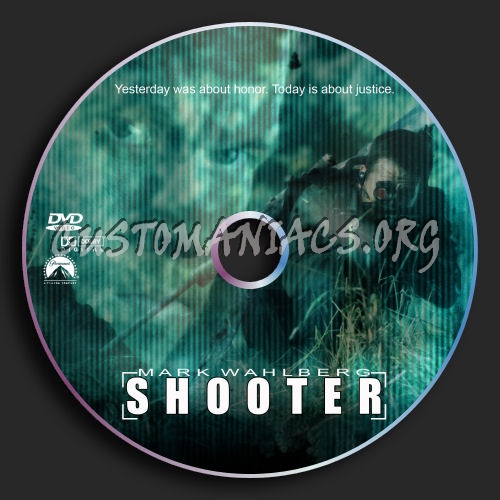 Shooter dvd label