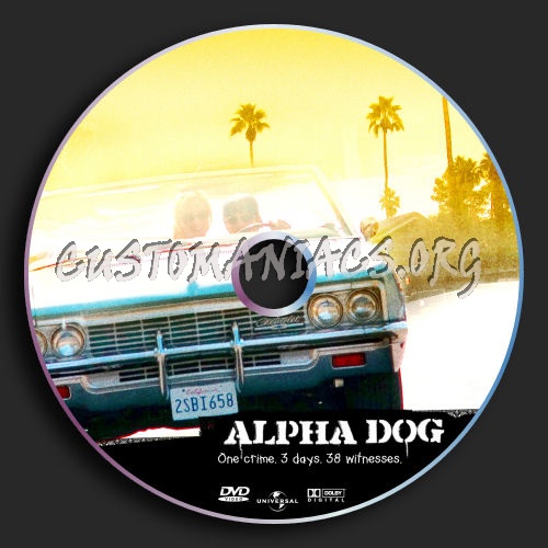 Alpha Dog dvd label