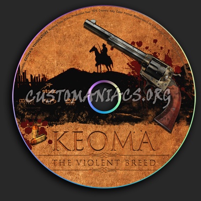 Keoma dvd label