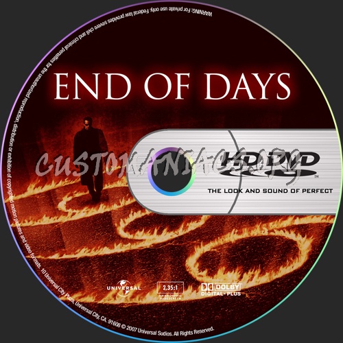 DVD Covers & Labels by Customaniacs - View Single Post - End of Days