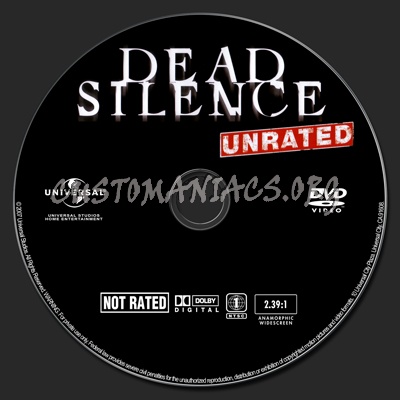 Dead Silence dvd label