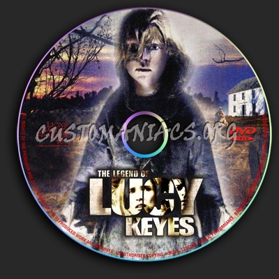 The Legend of Lucy Keyes dvd label