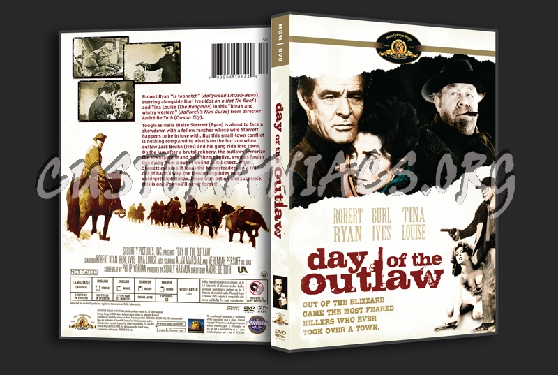 Day of the Outlaw dvd cover