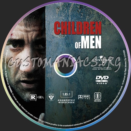 Children Of Men dvd label