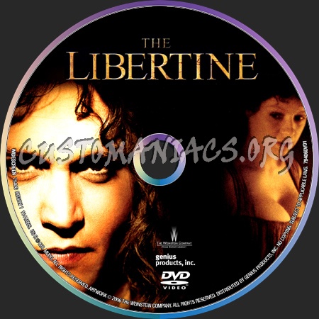 The Libertine dvd label