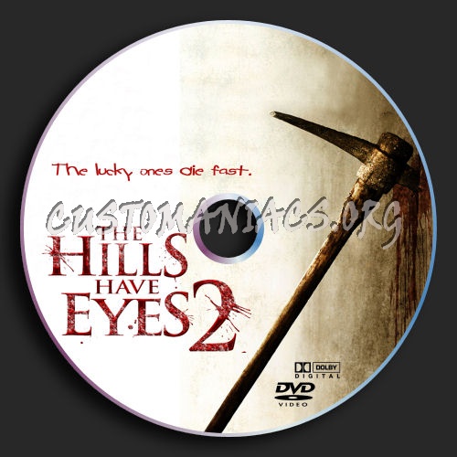 The Hills Have Eyes 2 dvd label