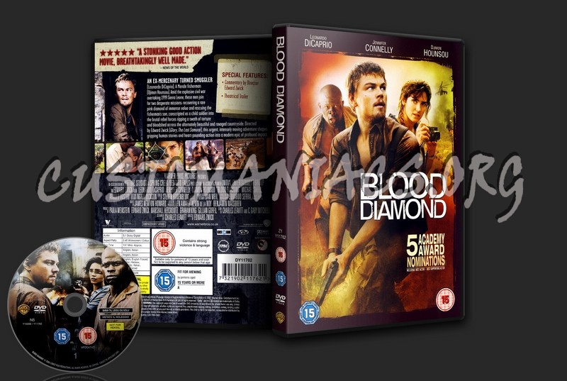 Blood Diamond dvd cover