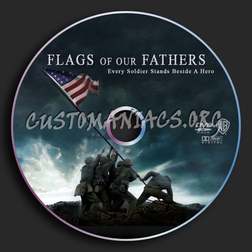 Flags Of Our Fathers dvd label